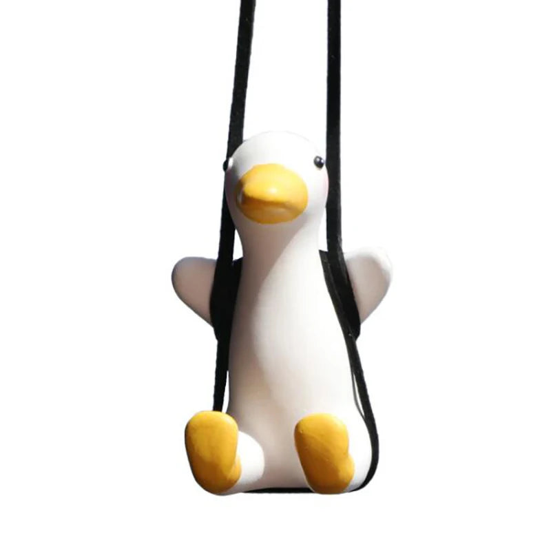 Cute Duckling Swinging